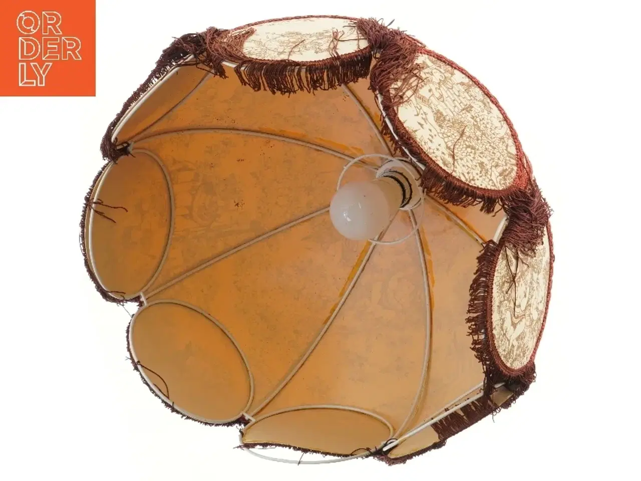 Billede 3 - Bjørn Wiinblad ampeskærm/pendel (str. Ø 41 cm)