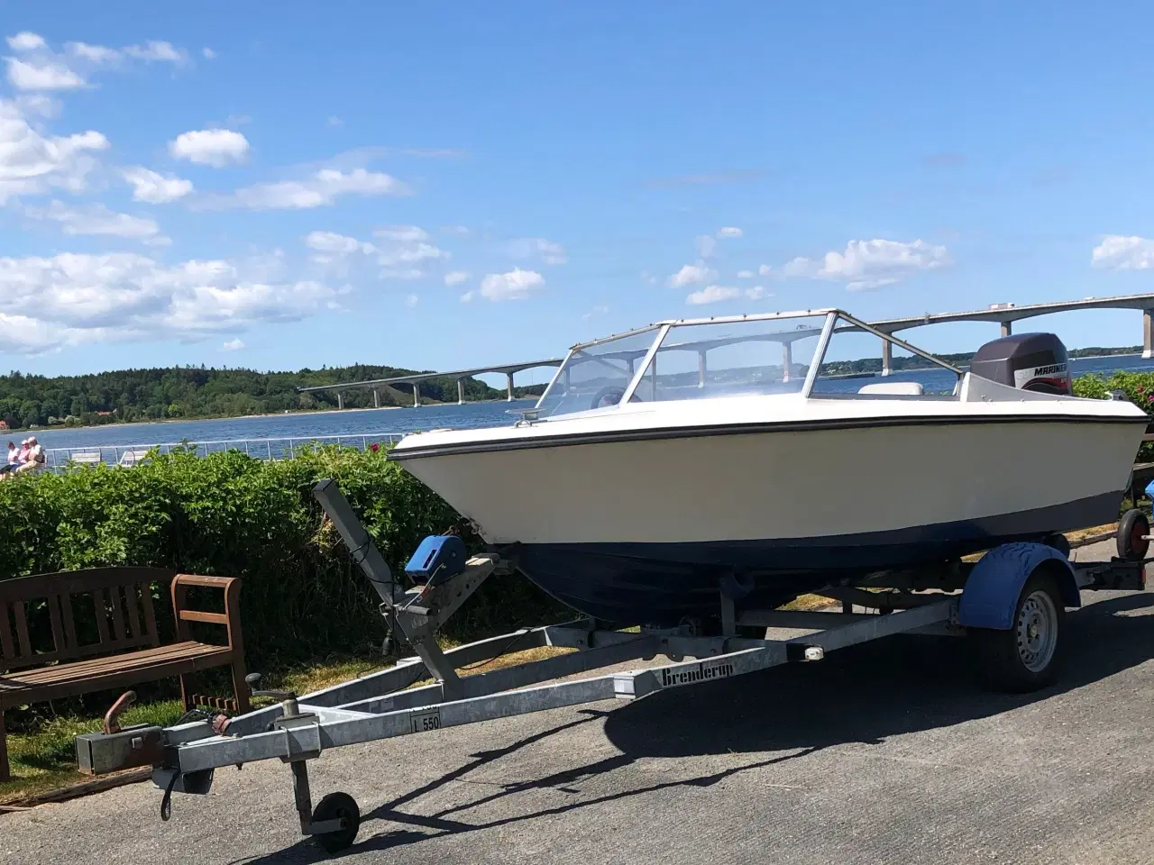 Billede 3 - Speedbåd 4 taks 60hk Mariner, powertrim+ Brenderup