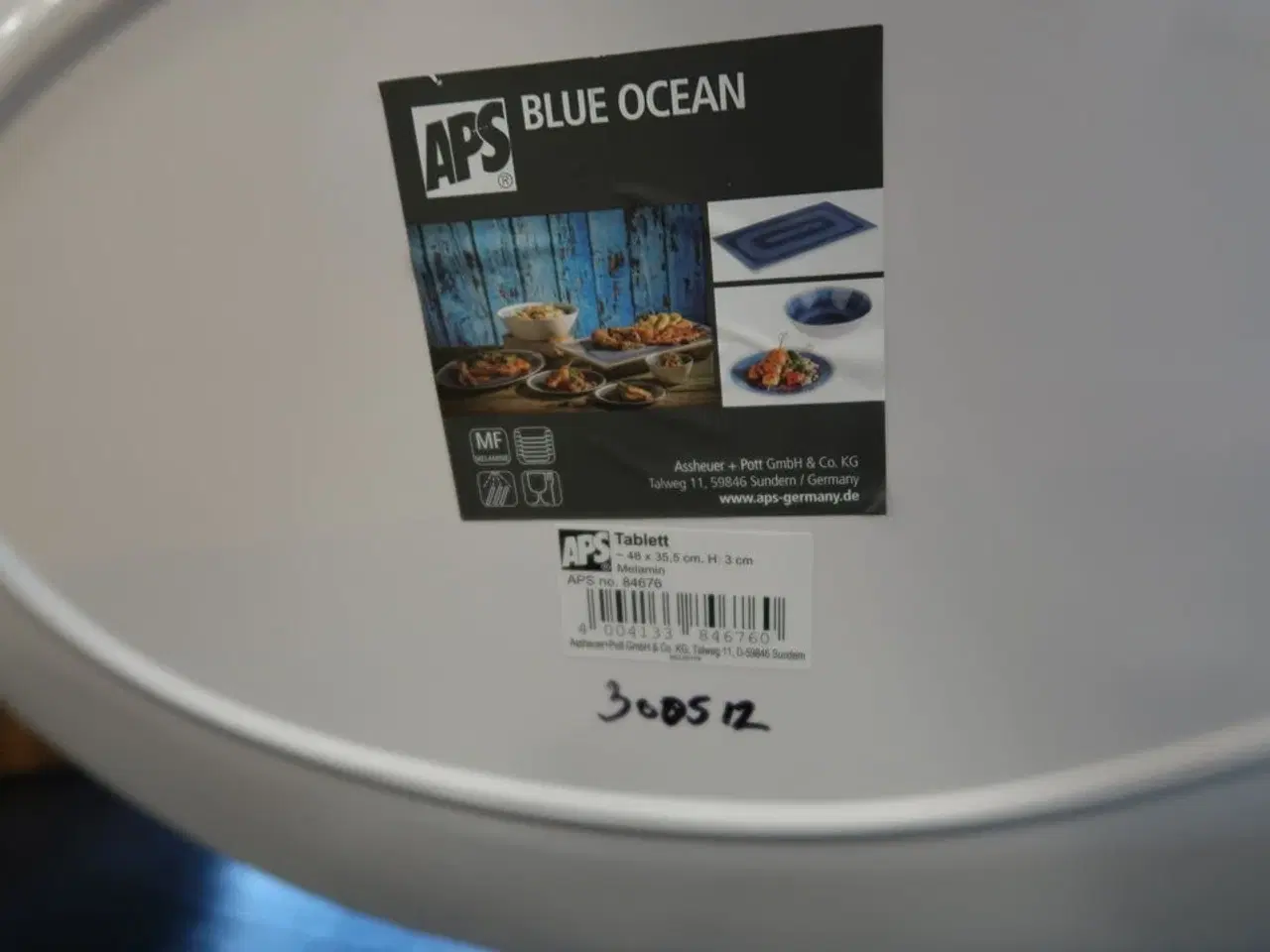 Billede 4 - 4 stk. skåle/fade APS Blue Ocean