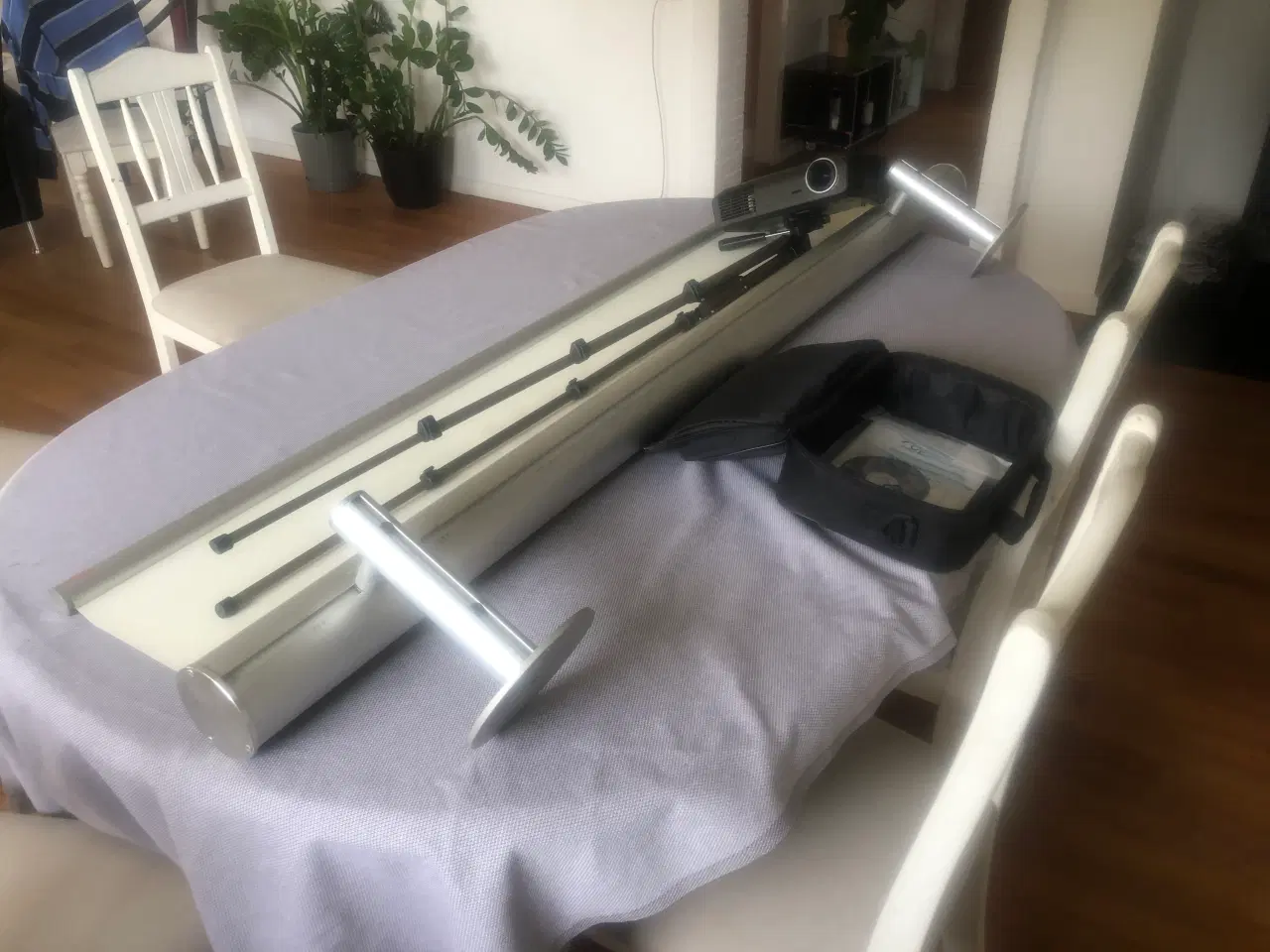 Billede 4 - Projektor/lærred