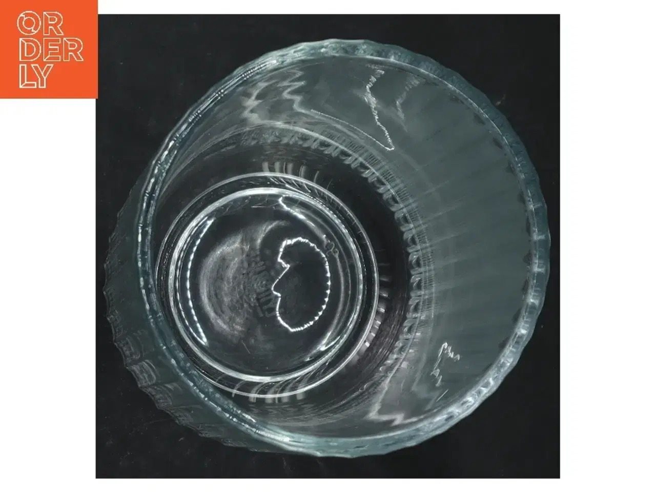 Billede 2 - Glasvase fra Lyngby (str. Ø elve. h 20. cm)