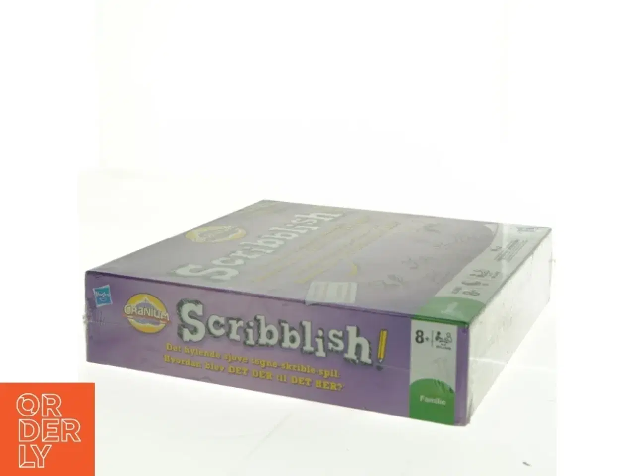 Billede 3 - Scribblish brætspil fra Hasbro (str. 26,5 x 26,5 x 6,5 cm)