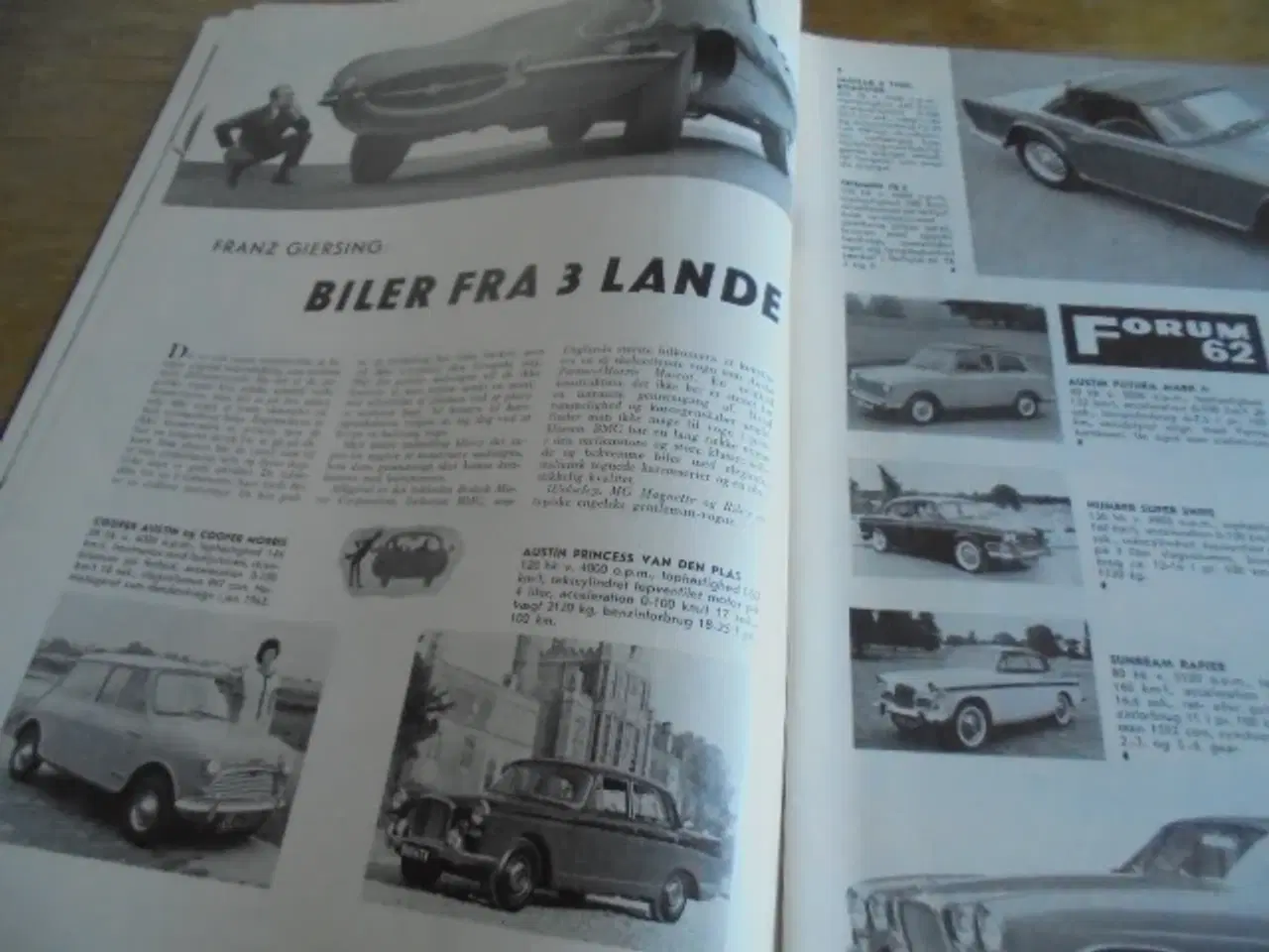 Billede 4 - Fart & form – Bilmagasin nr. 3 fra 1962  