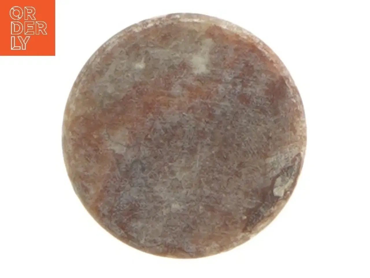 Billede 4 - Rødlig Onyks marmor krukke med låg (str. 7 cm)