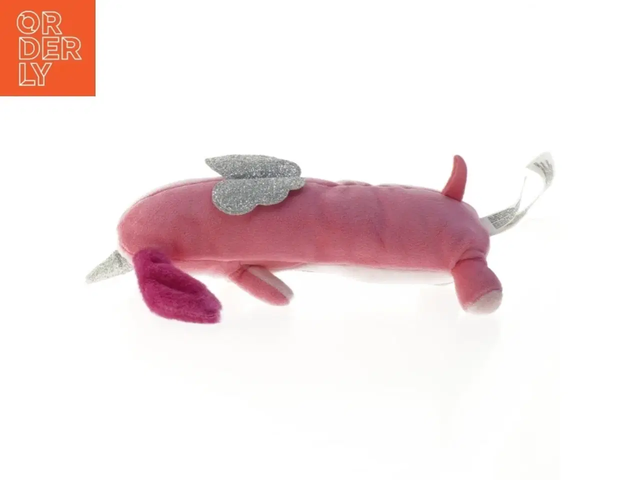 Billede 3 - Plys enhjørning bamse (str. 23 cm)