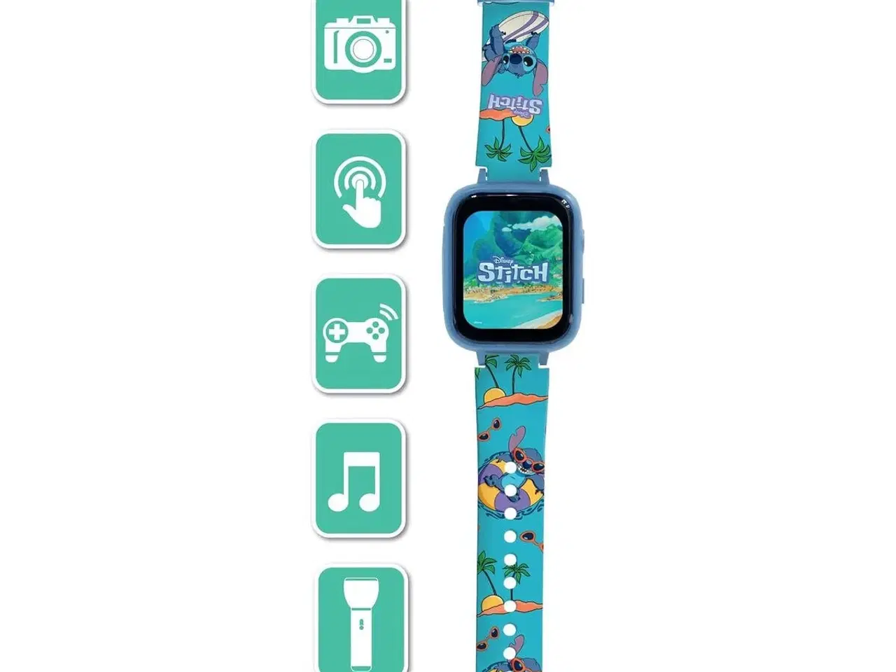 Billede 19 - Smartwatch til børn Lexibook - Stitch, blå