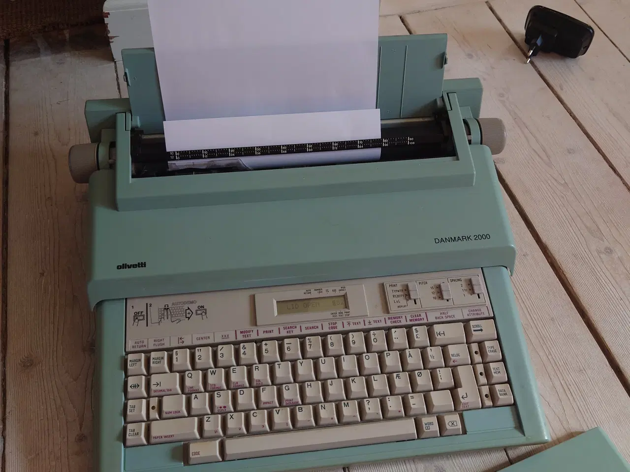 Billede 7 - Olivetti Danmark 2000 skrivemaskine 