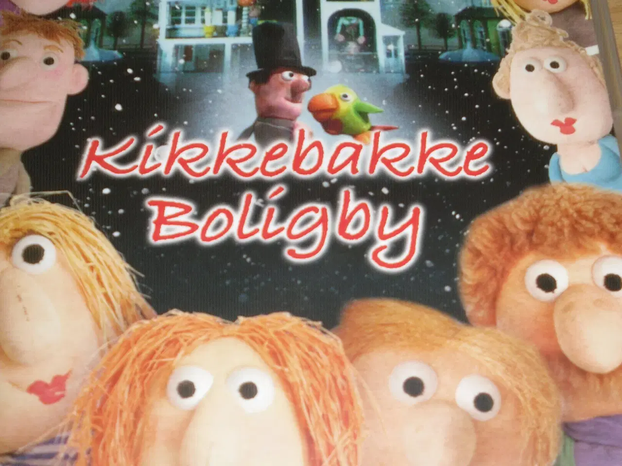 Billede 1 - KIKKEBAKKE Boligby. Julekalender 1977.