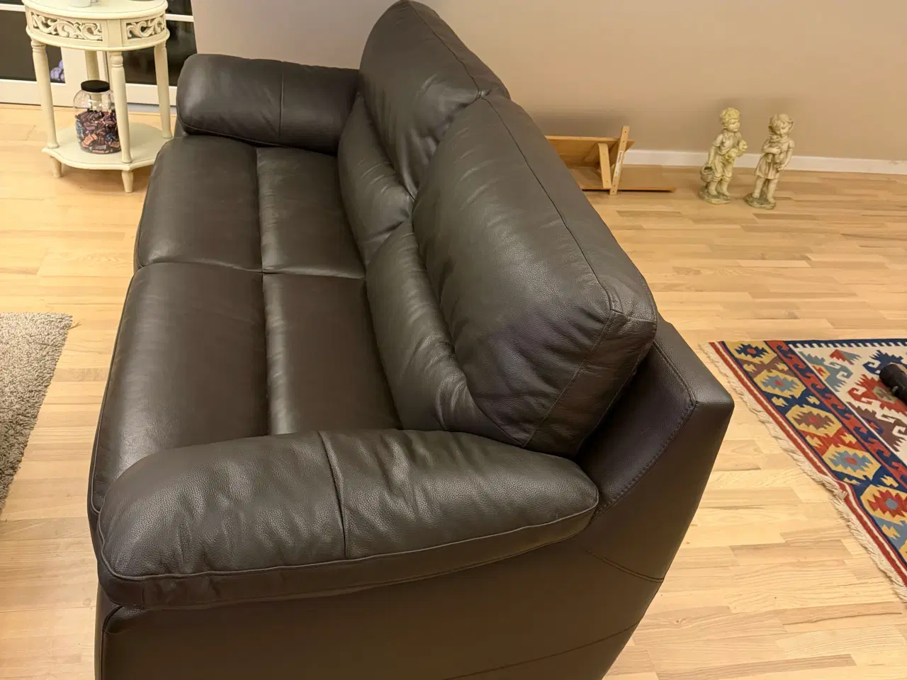 Billede 5 - 3 personers Lædersofa Violino