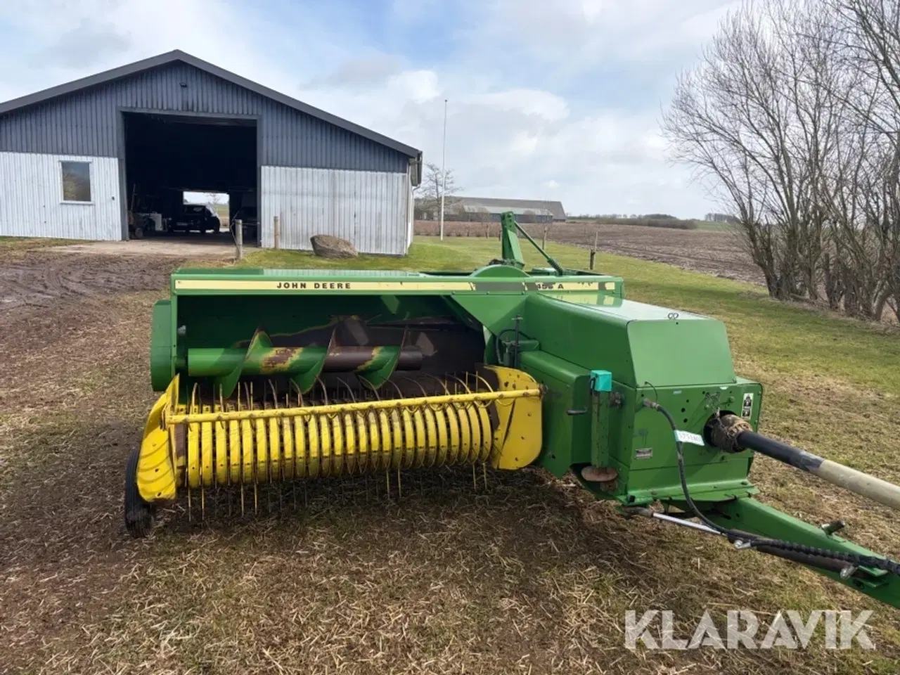 Billede 8 - Ballepresser John Deere 456A