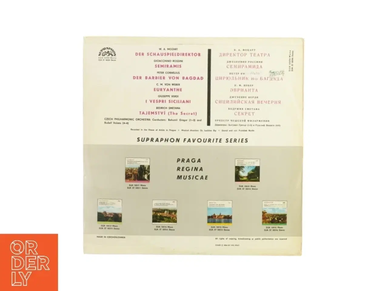 Billede 2 - Overtures Vinylplade