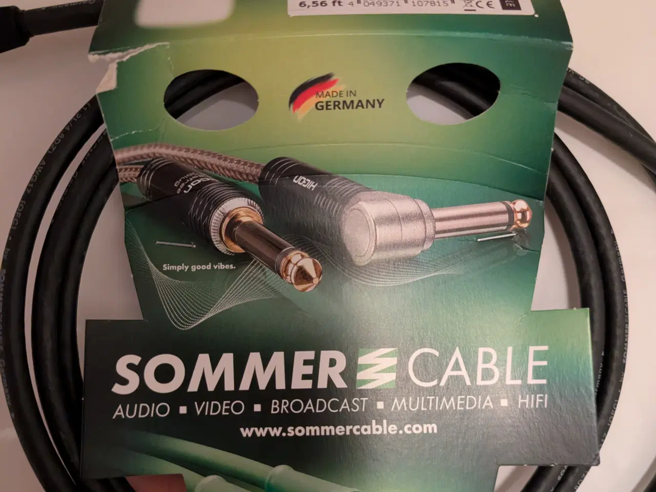 Billede 1 - 2x bnc/bnc coax kabel 2m