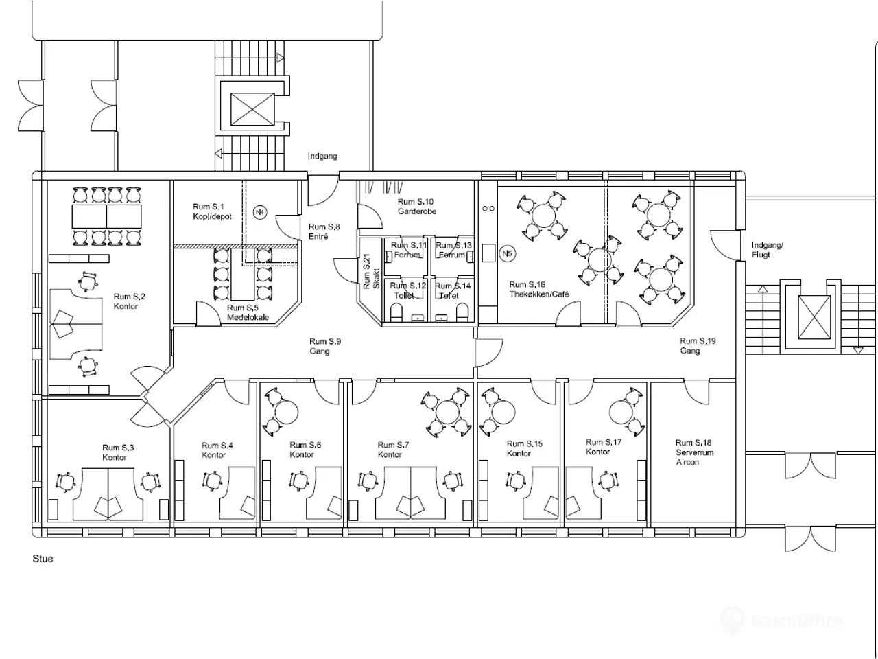 Billede 18 - Nyistandsatte kontorer til lav pris