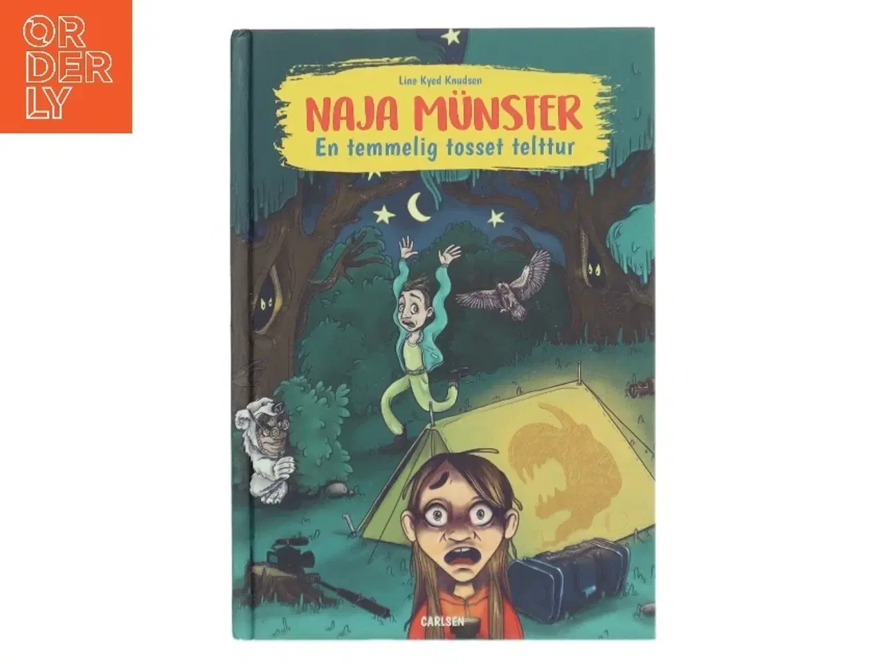 Billede 1 - Naja Münster - en temmelig tosset telttur af Line Kyed Knudsen (Bog)