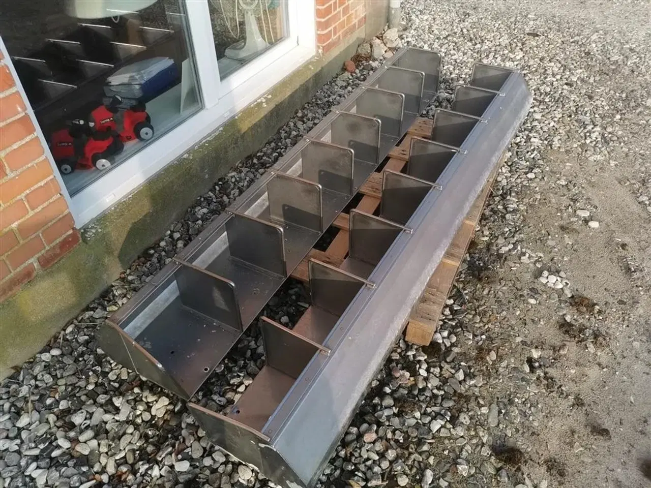 Billede 1 - - - - Fodertrug rustfri 1 stk.