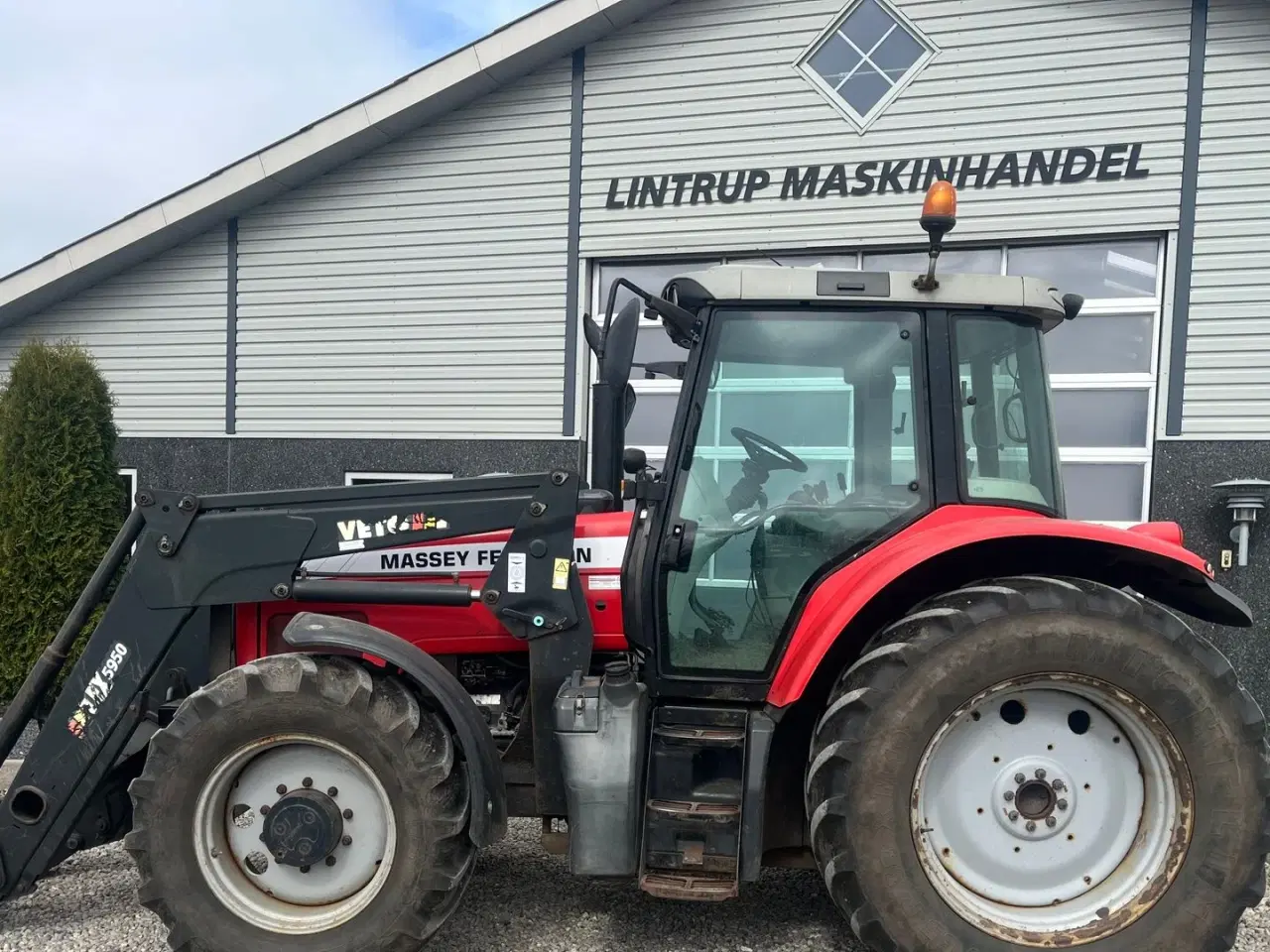 Billede 12 - Massey Ferguson 6480 Dyna 4 Med frontlift og frontlæsser