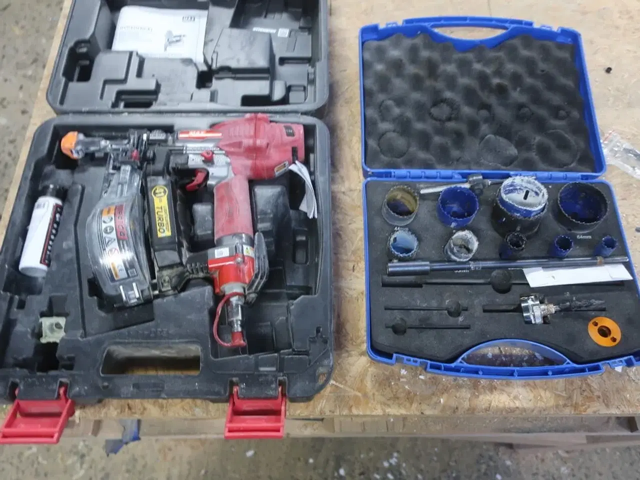 Billede 1 - Trykluftpistol MAX HVR41G4 samt hulborsæt