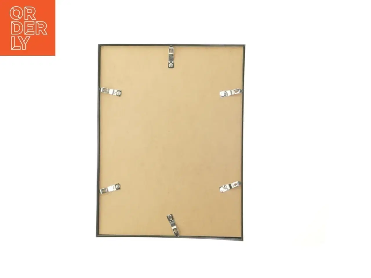 Billede 3 - Indrammet plakat med motiv fra 1893 (str. 40,5x31 cm)