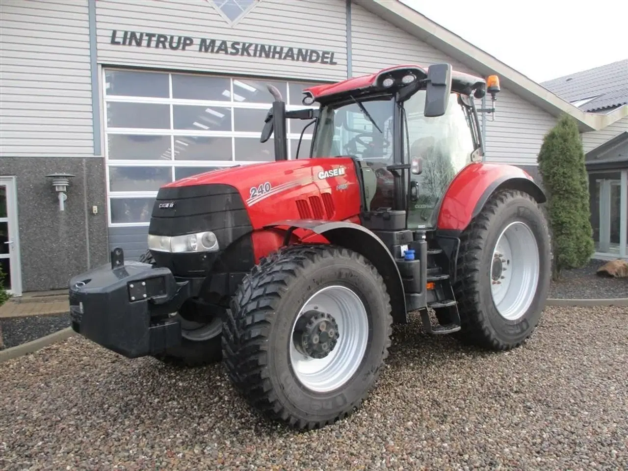 Billede 5 - Case IH Puma 240 CVX  Luftanlæg, affjedret foraksel og affjedret kabine. CVXDrive