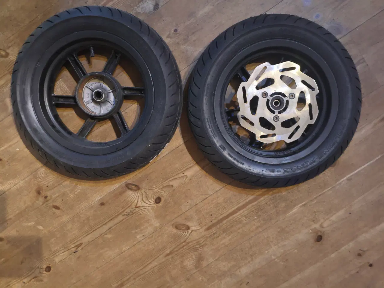 Billede 2 - 12T 6eger PGO Alufælge med spritny sport Touring