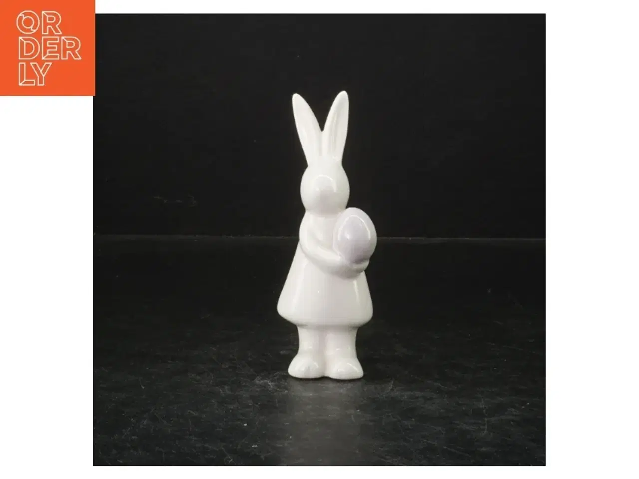 Billede 1 - Keramik kaninfigur (str. 14 cm)