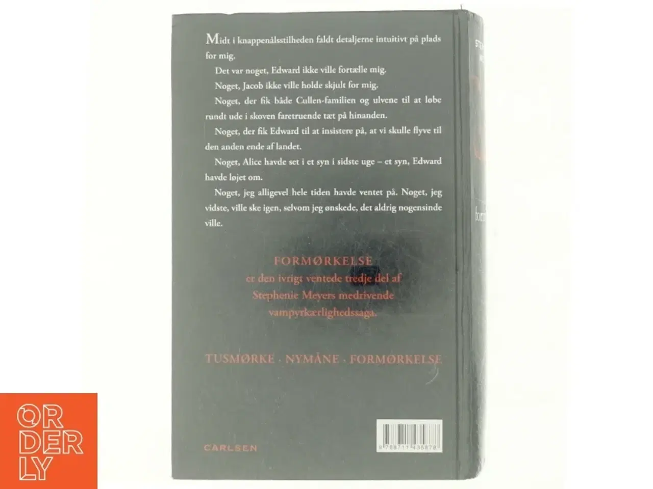 Billede 3 - Formørkelse af Stephenie Meyer (Bog)