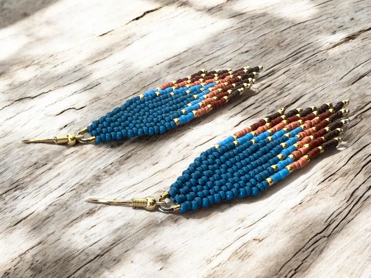 Billede 3 - Grønlandske perle øreringe