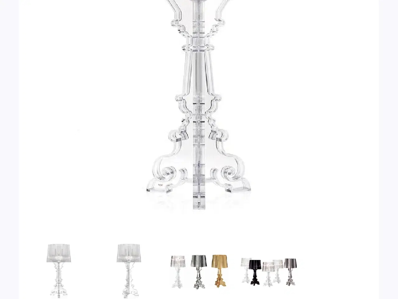 Billede 1 - Bourgie Bordlampe Krystal - Kartell