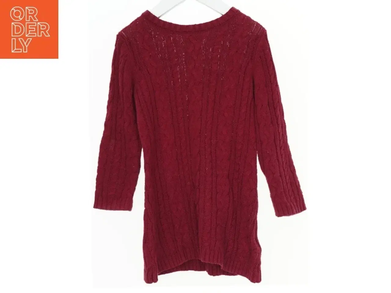 Billede 1 - Strikket kjole / julekjole med kabelstrik fra Catherinemalandrino (str. 86)