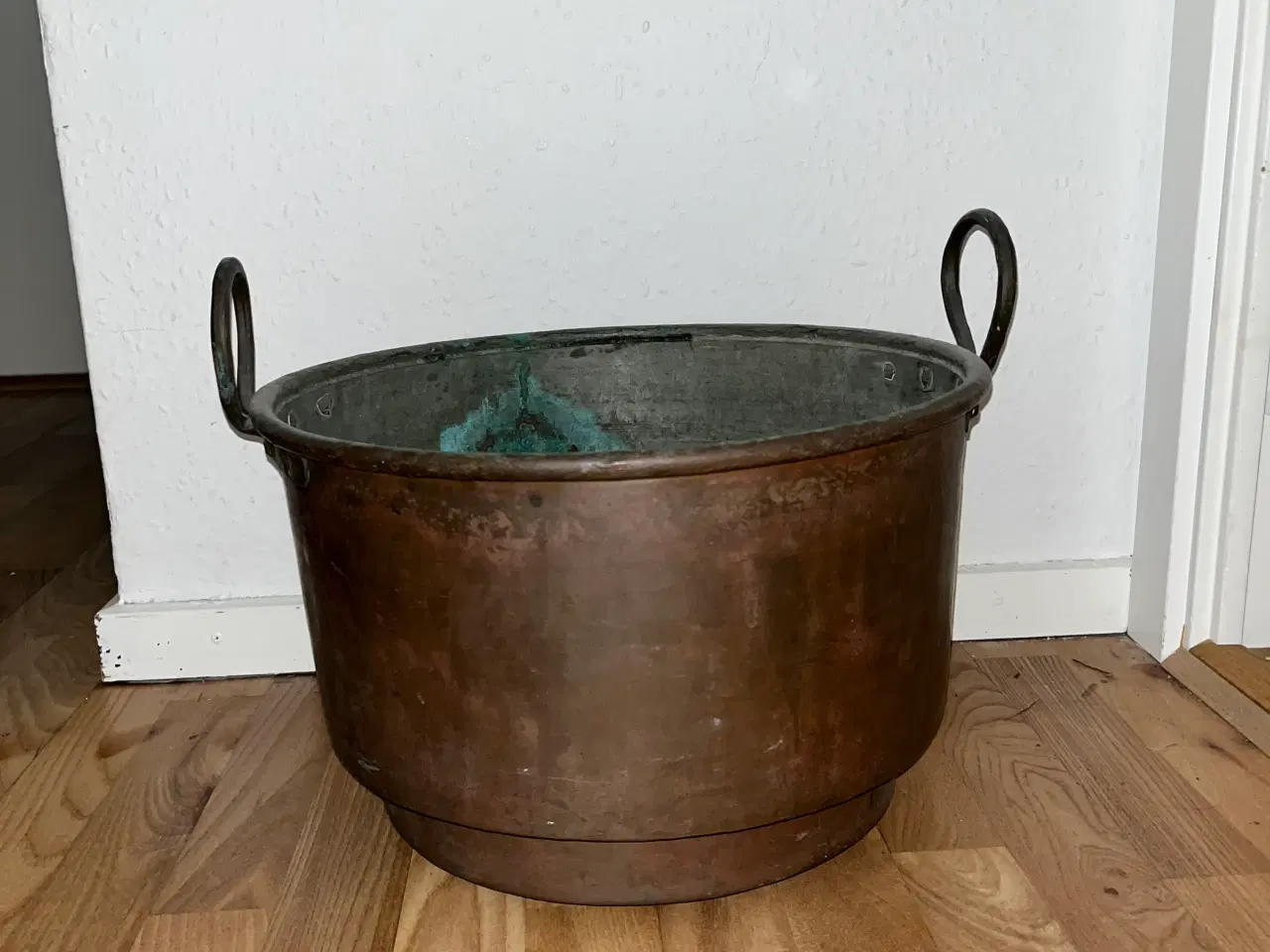 Billede 1 - Kobberspand Ø40, 25cm høj