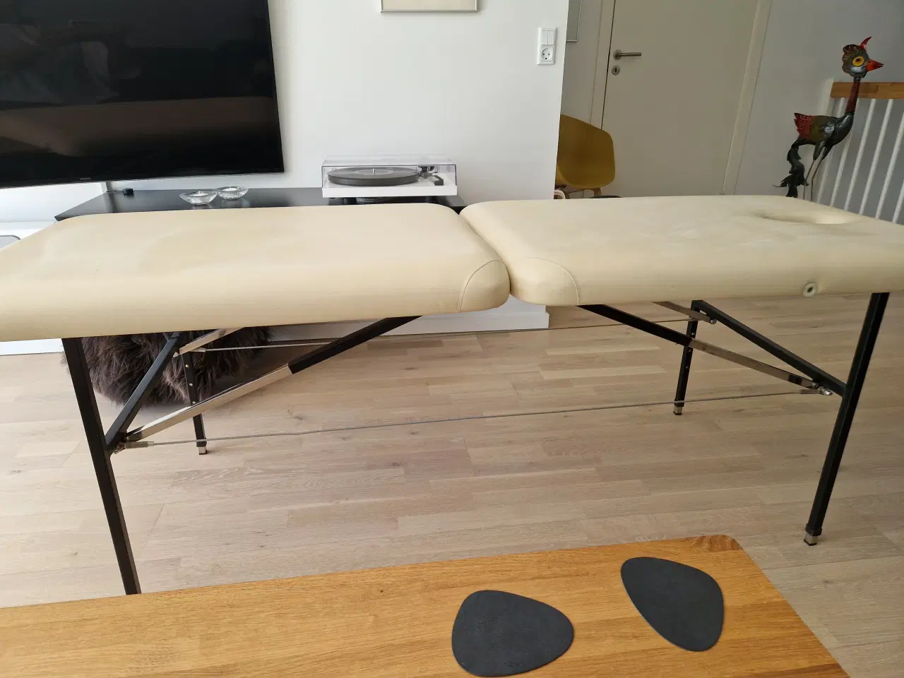 Billede 1 - Massagebriks, sammenklappelig og højderegulering