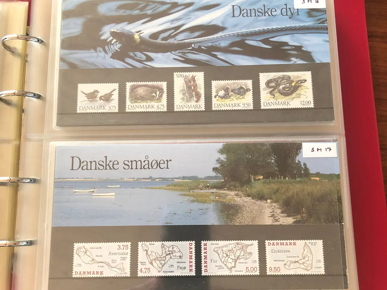 Billede 8 - Danmark postfriske souvenirmapper