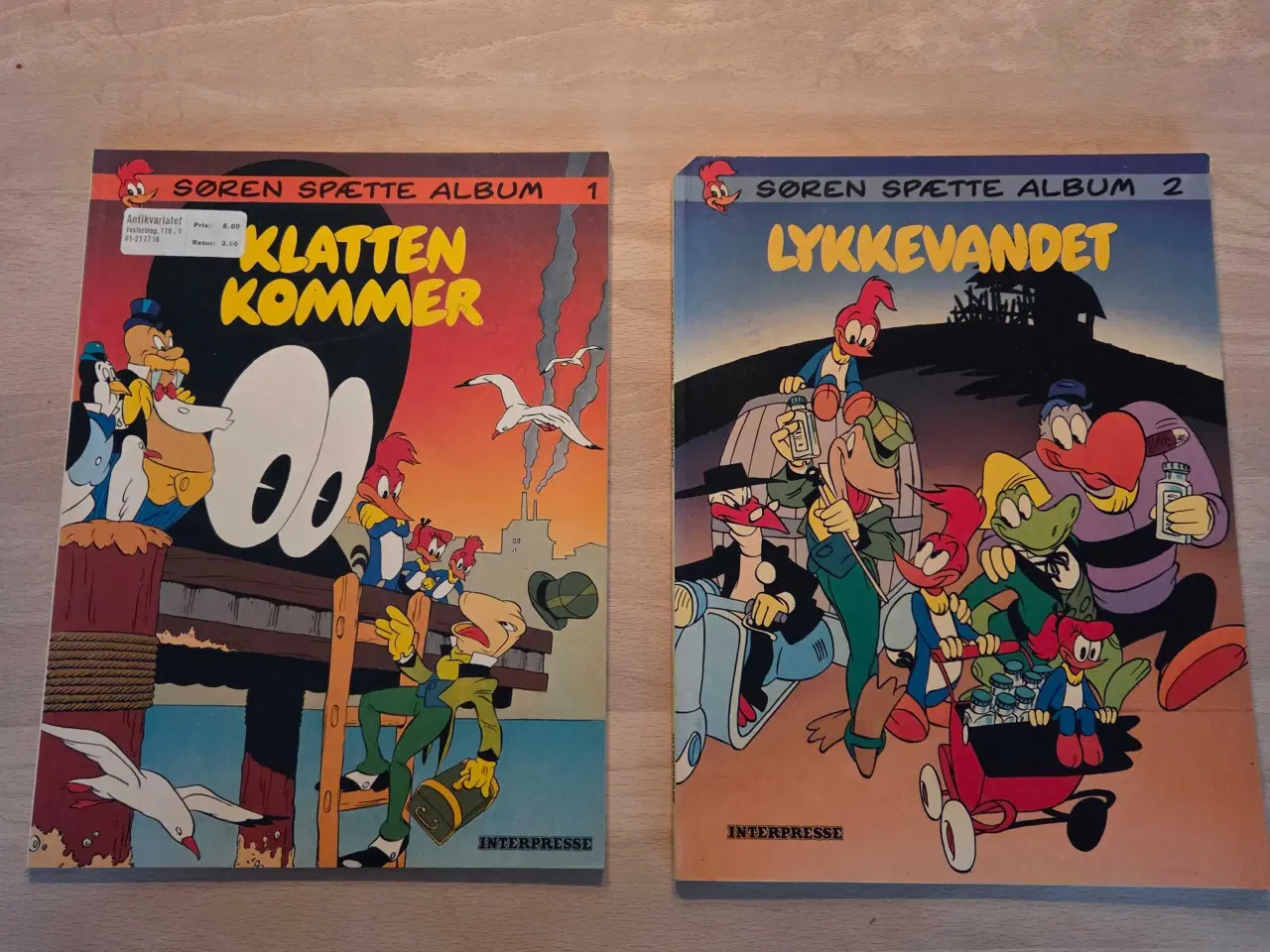 Billede 1 - Søren Spætte album nr. 1 og 2. 1978 og - 79