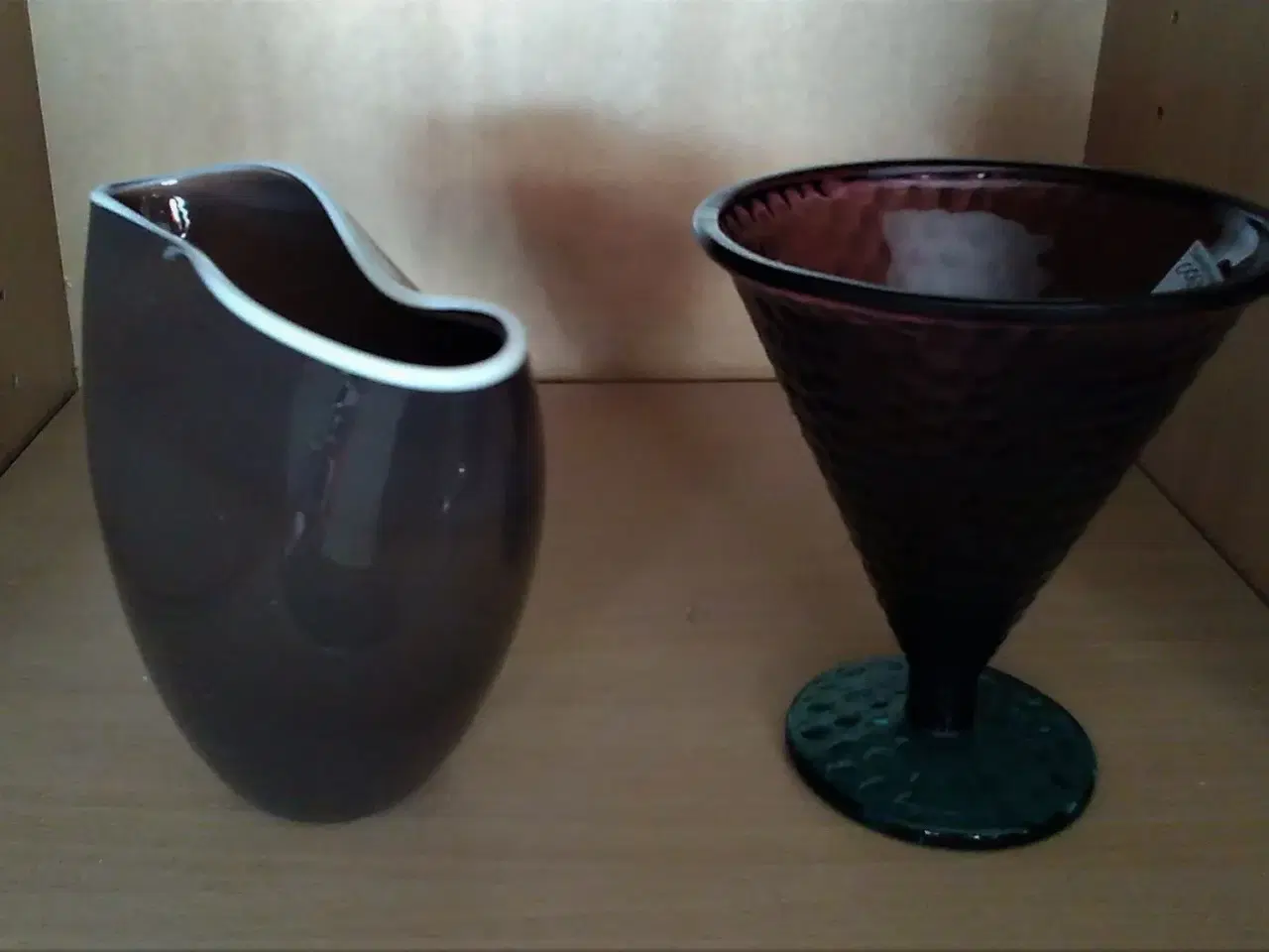 Billede 1 - Vase, Bülow klemmevase.