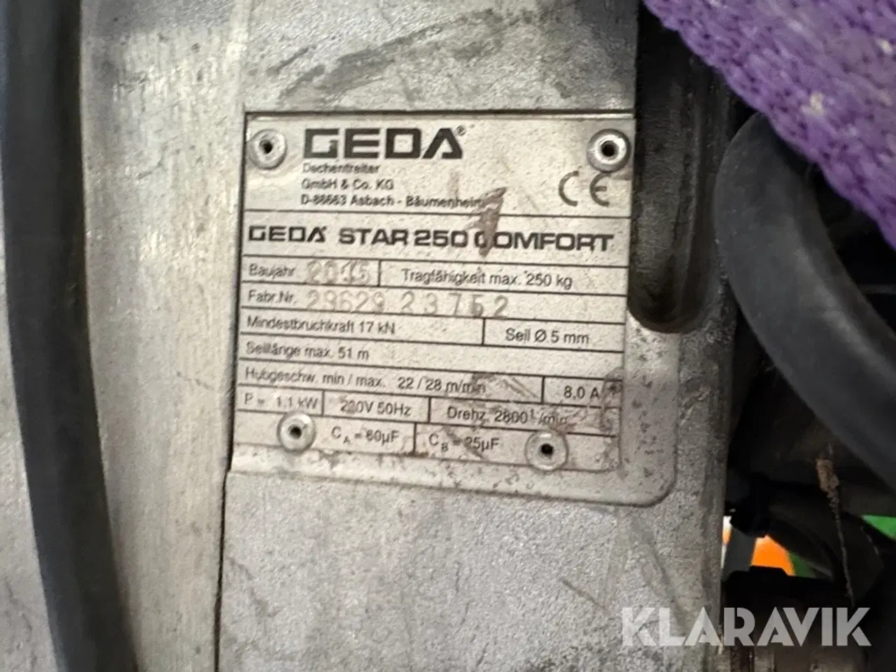 Billede 11 - Talje Geda Star 250 comfort