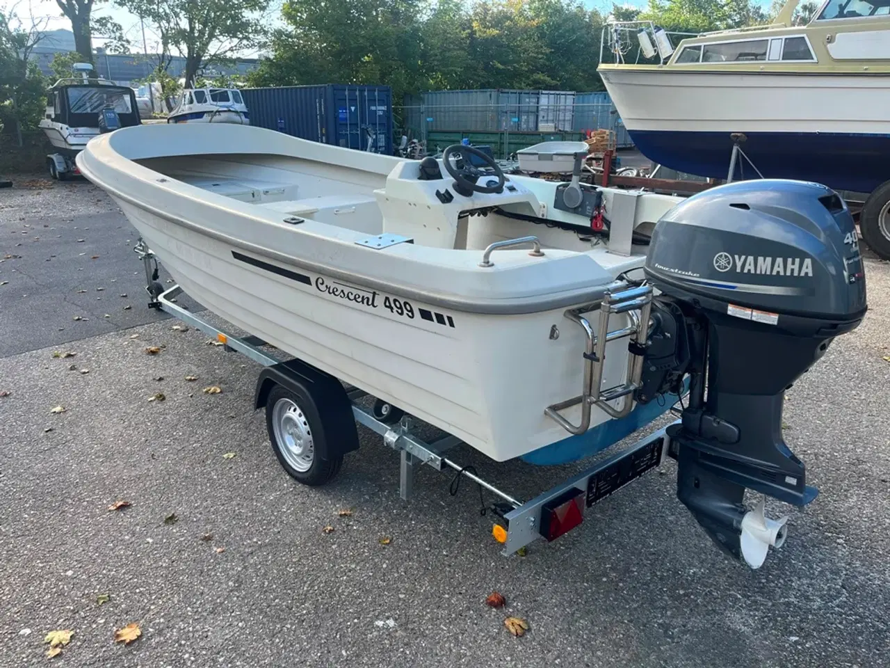 Billede 7 - 17-fods Crescent 499 med 40hk Yamaha
