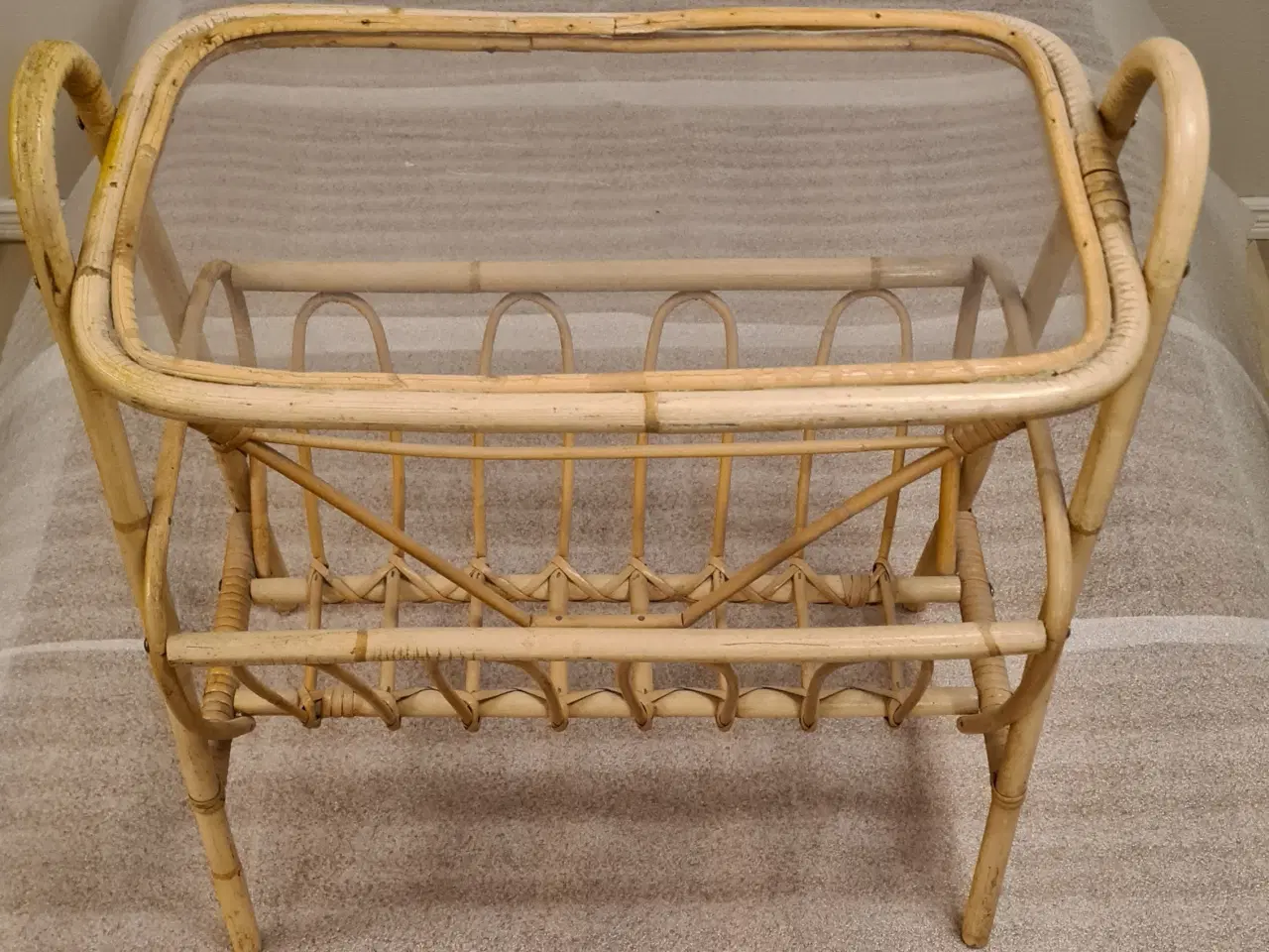 Billede 2 - Retro Bambus Avisbord