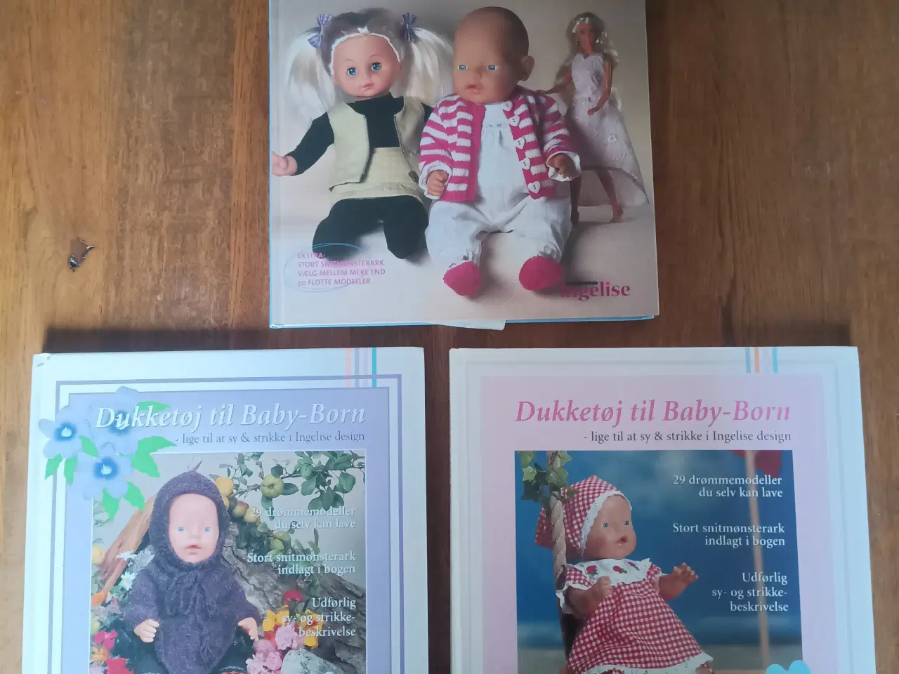 Billede 1 - Sy og strik til babyborn, barbie og pigedukken