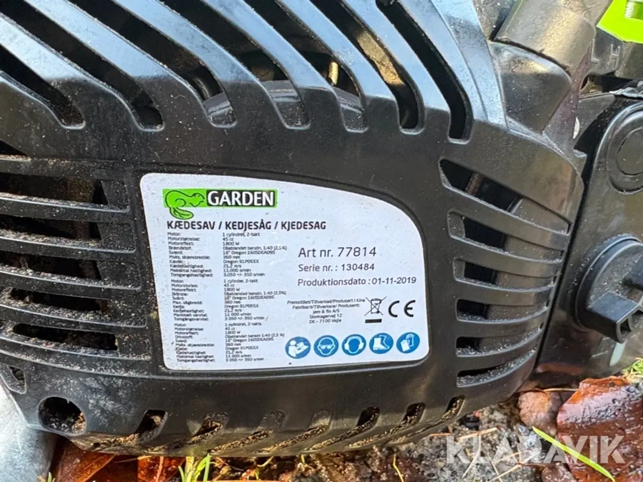 Billede 11 - Kædesav Garden