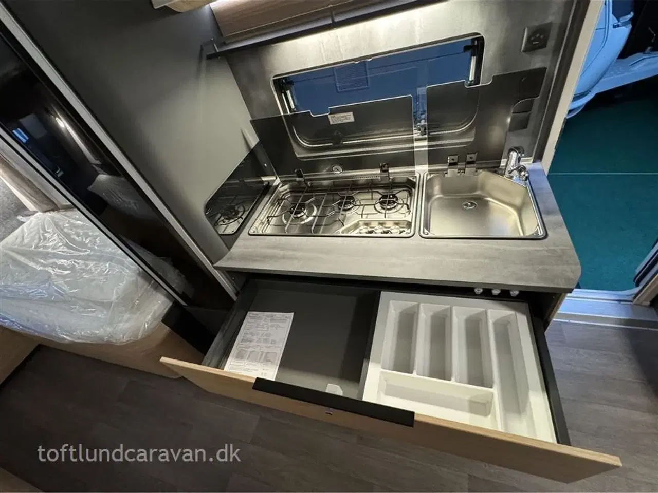 Billede 16 - 2024 - Hobby Maxia 585 UL   TOP MODEL, fantastisk flot vogn m/enkeltsenge. NU PÅ LAGER TIL OMGÅENDE LEVERING !