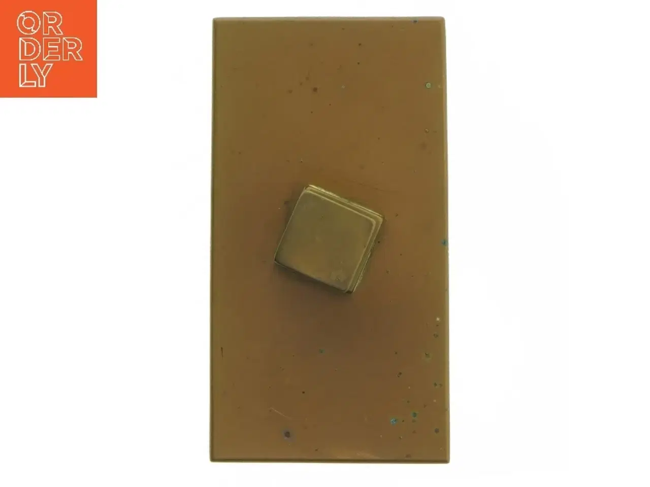 Billede 4 - Antik blækklods (str. 6x14x7 cm)