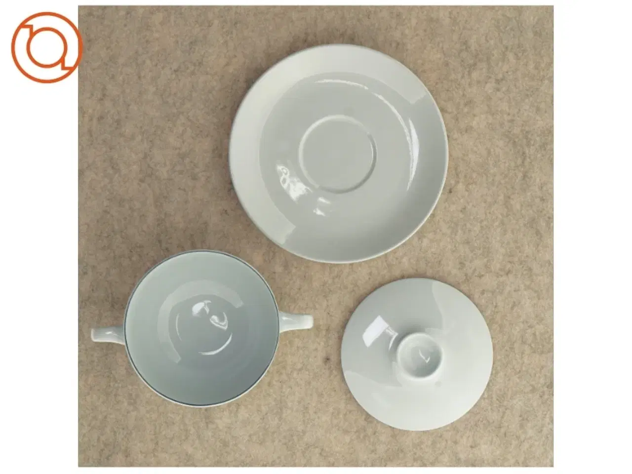 Billede 2 - Suppe kop fra Aluminia (str. Skal 12 cm)