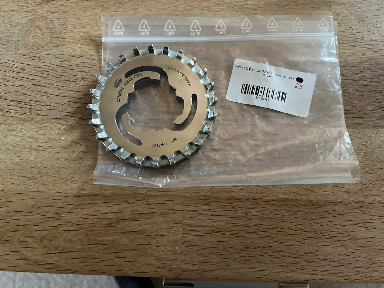 Billede 1 - Gates Carbon Drive 24 T Tandhjul