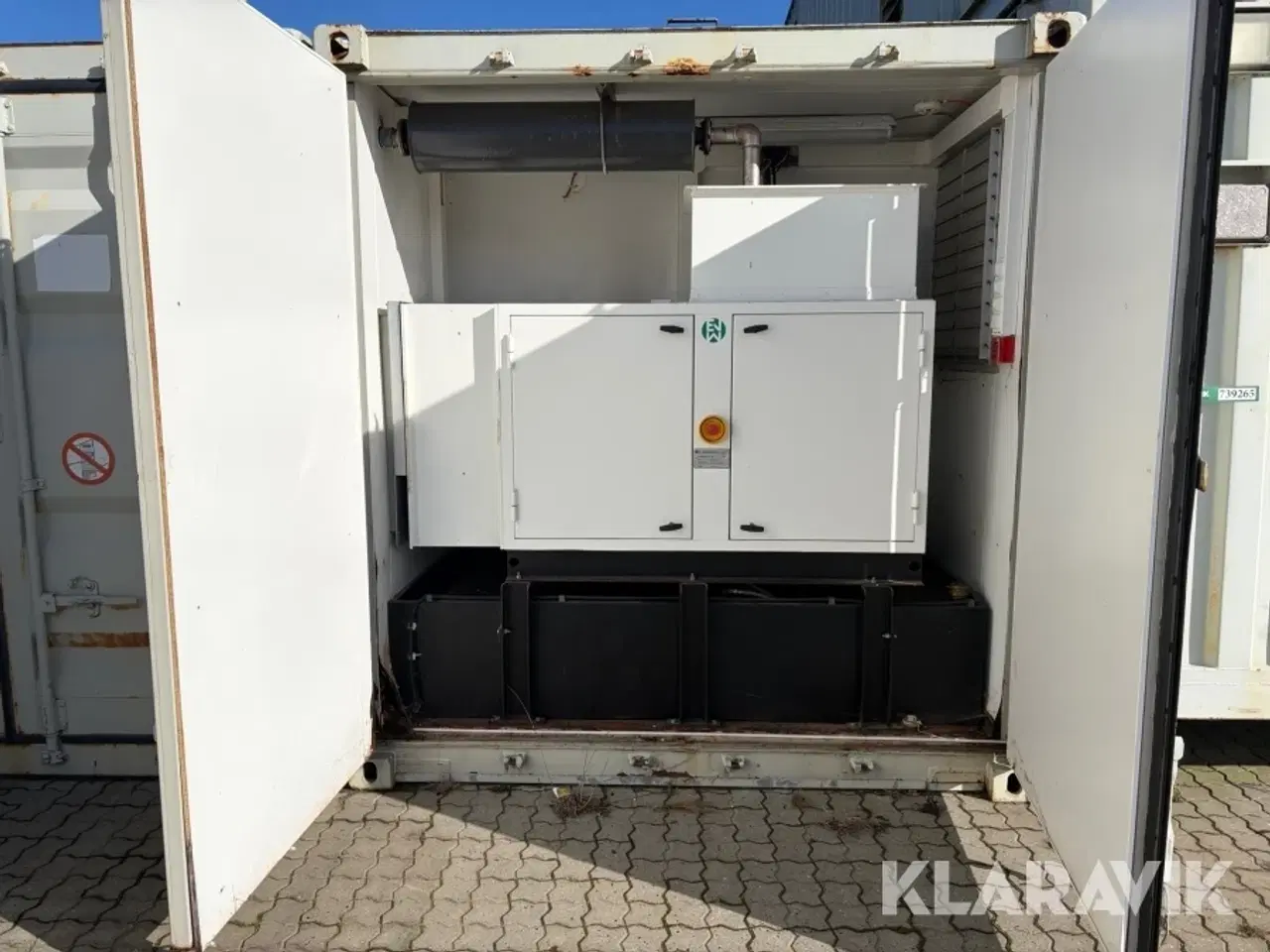 Billede 2 - Container 40 fod isoleret med generator