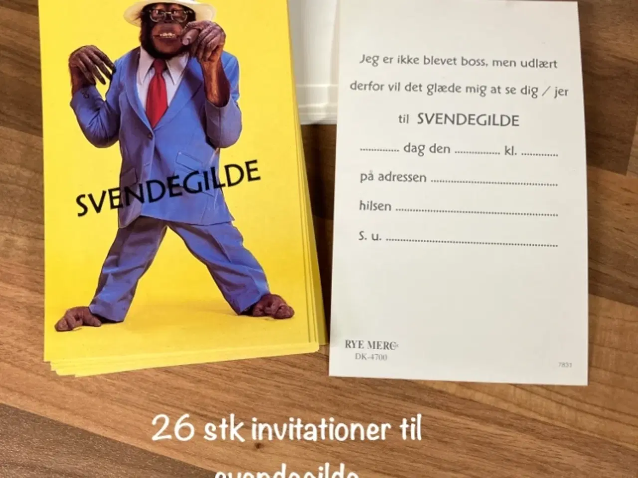 Billede 1 - Svendegilde invitationer 