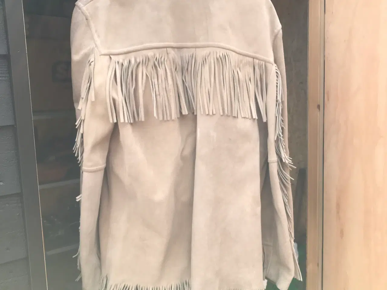 Billede 2 - Ruskind jakke m. Frønser, Stetson hat, Rusk.støvle