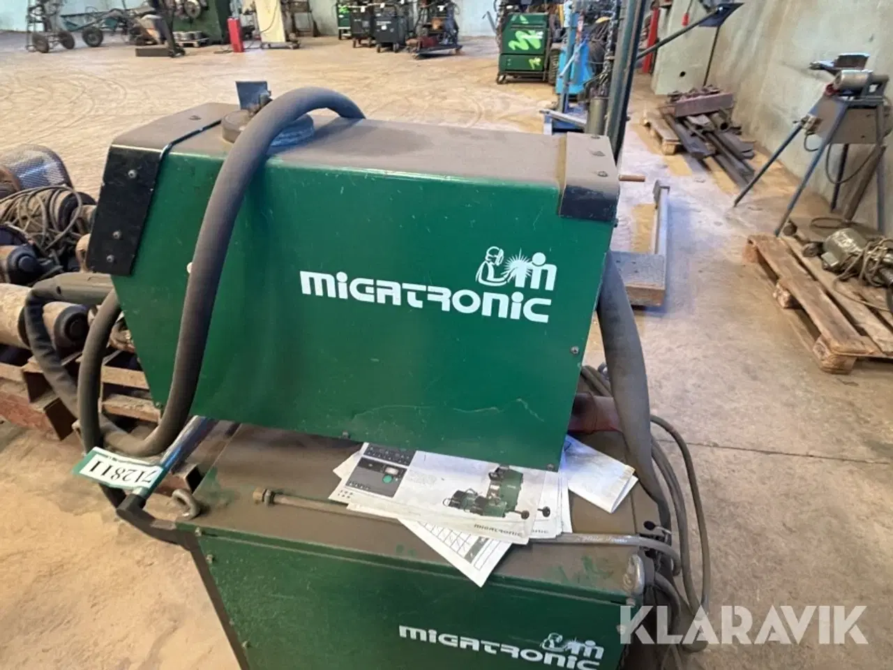 Billede 6 - Svejsemaskine Migatronic MIG 385 MK III + MWF 8 trådfremfører 1 styk