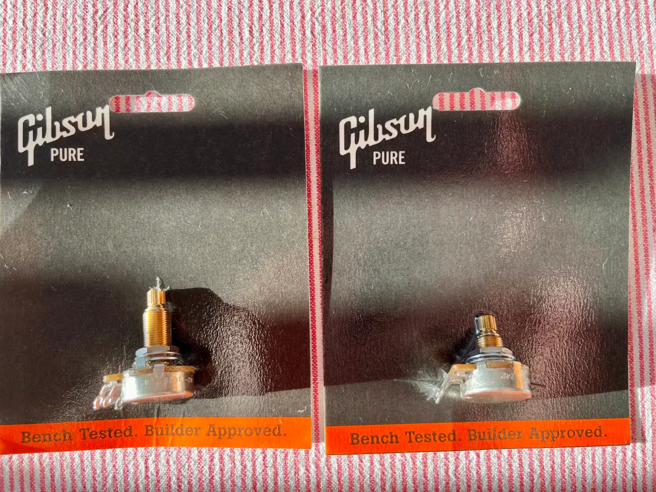 Billede 1 - 2 Nye Originale Gibson Potentiometer 