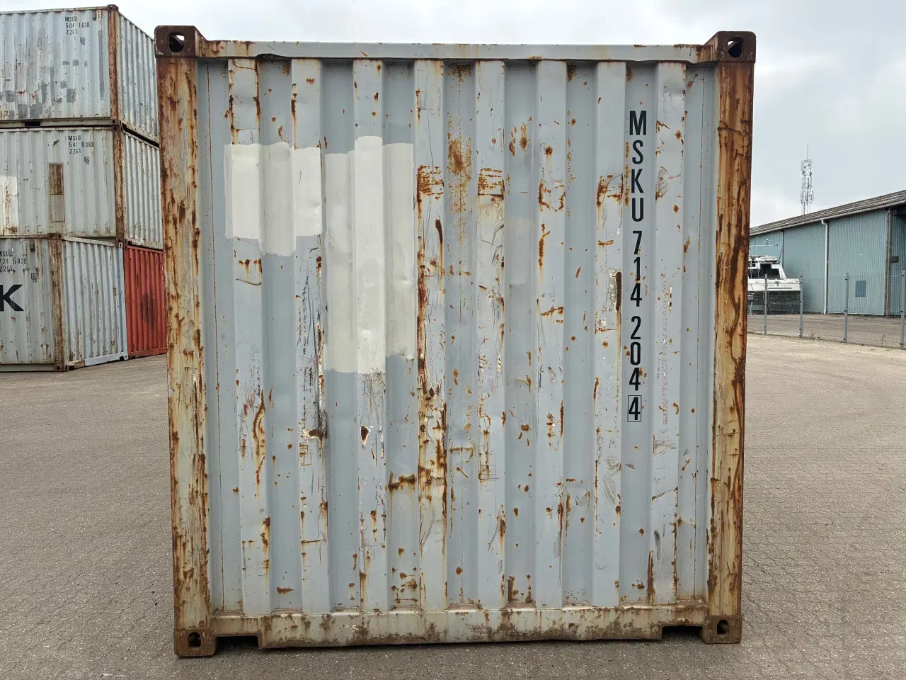Billede 4 - Brugt 20 fods Isoleret Container- ID:MSKU 714204-4