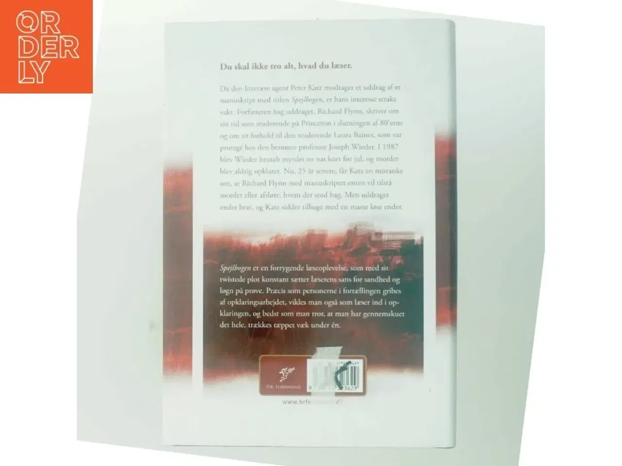 Billede 3 - Spejlbogen af E.O. Chirovici (Bog)